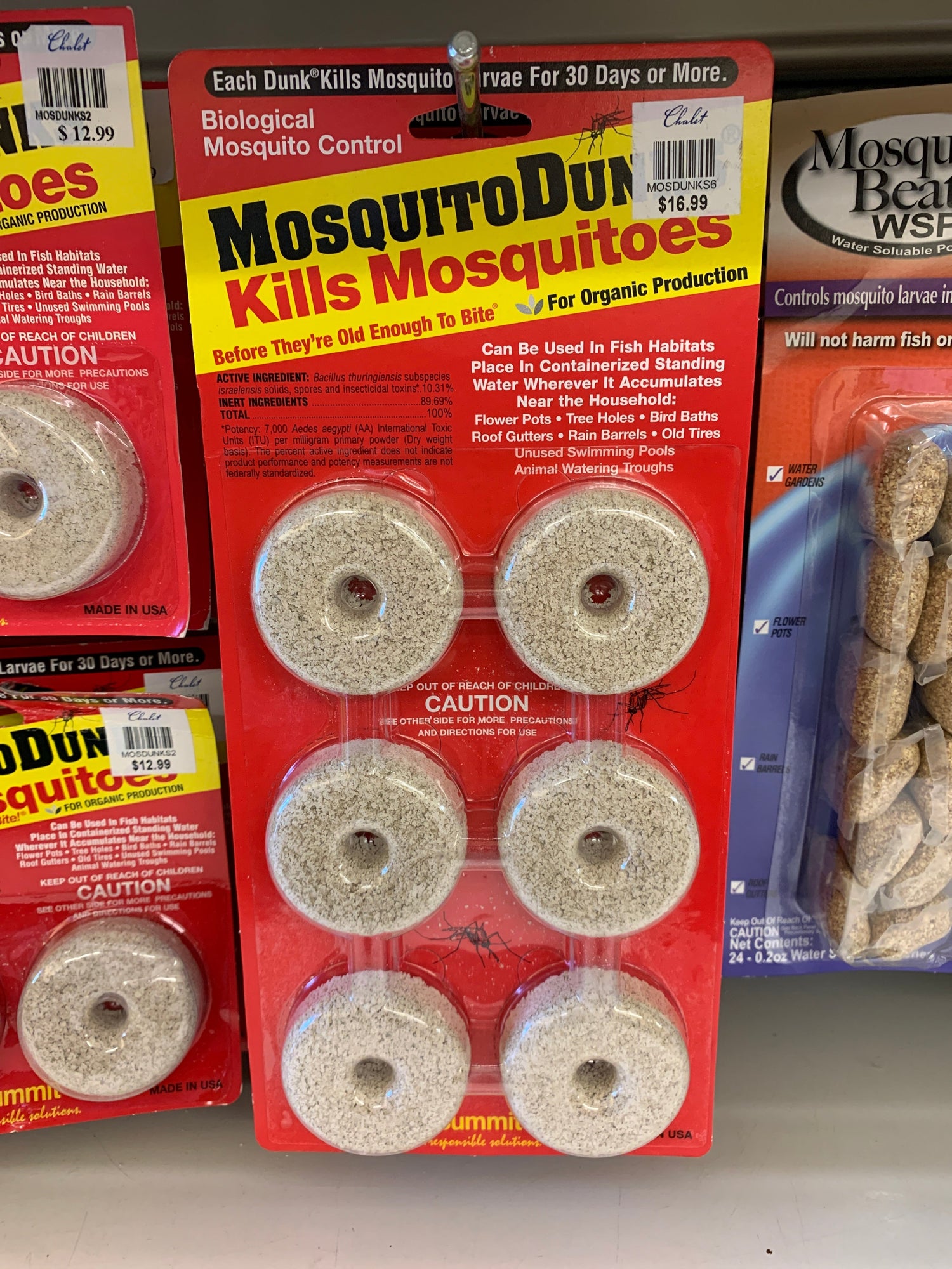 Summit Mosquito Dunks 6 Pack