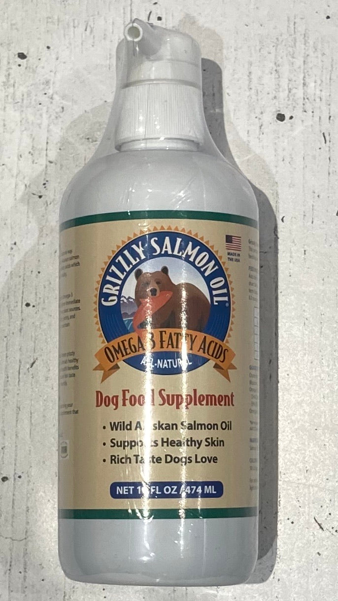 Grizzly Salmon Oil 16 oz