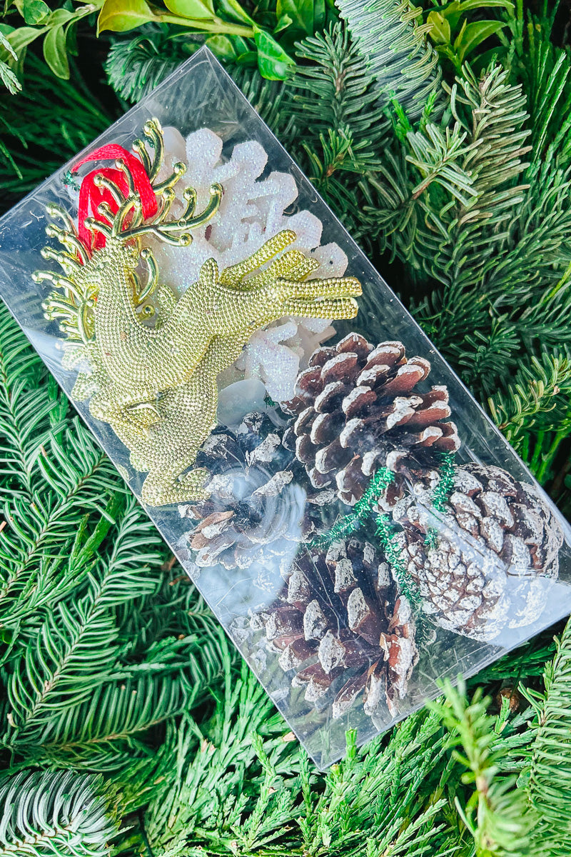 Pine, Italian Stone with Gift Bag 6.5"