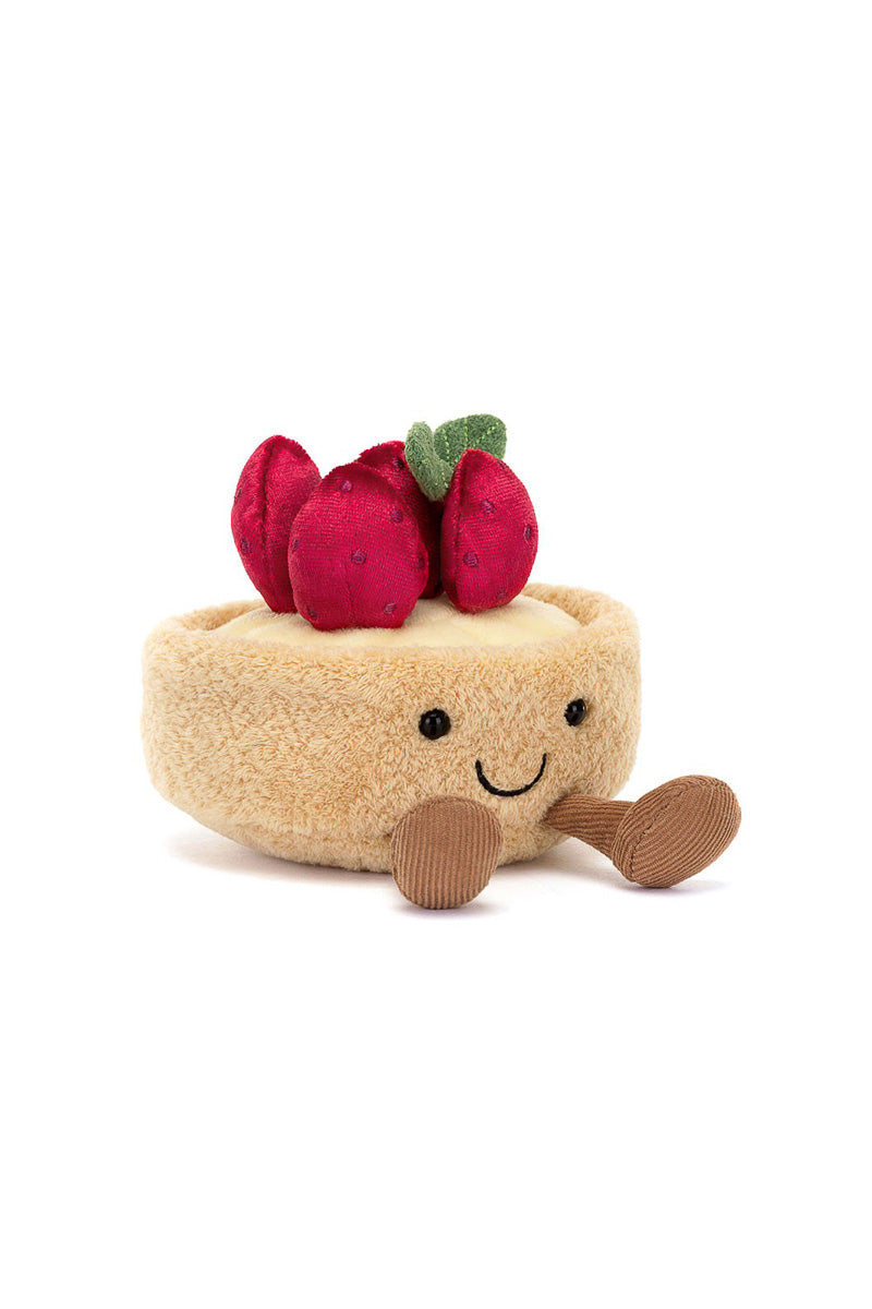 Jellycat Amuseables Fleurette Tarte Aux Fraises