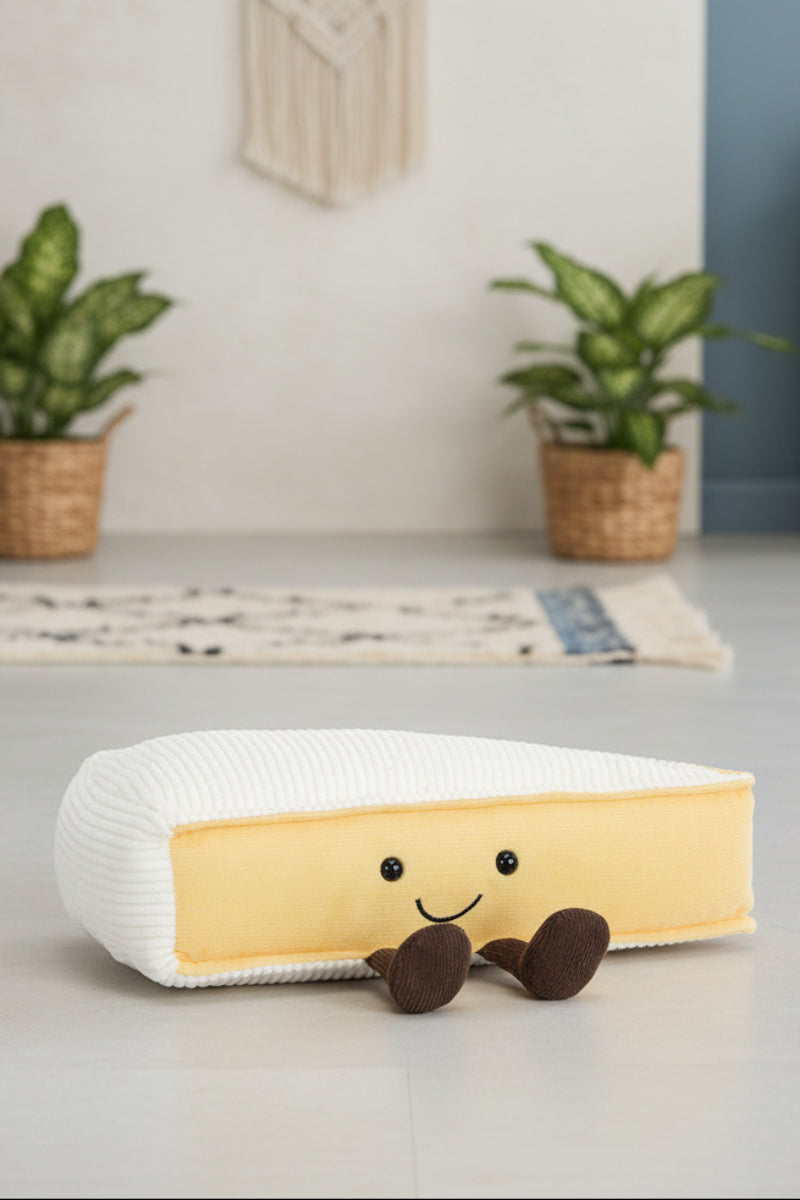 Jellycat Amuseables Brie Cheese