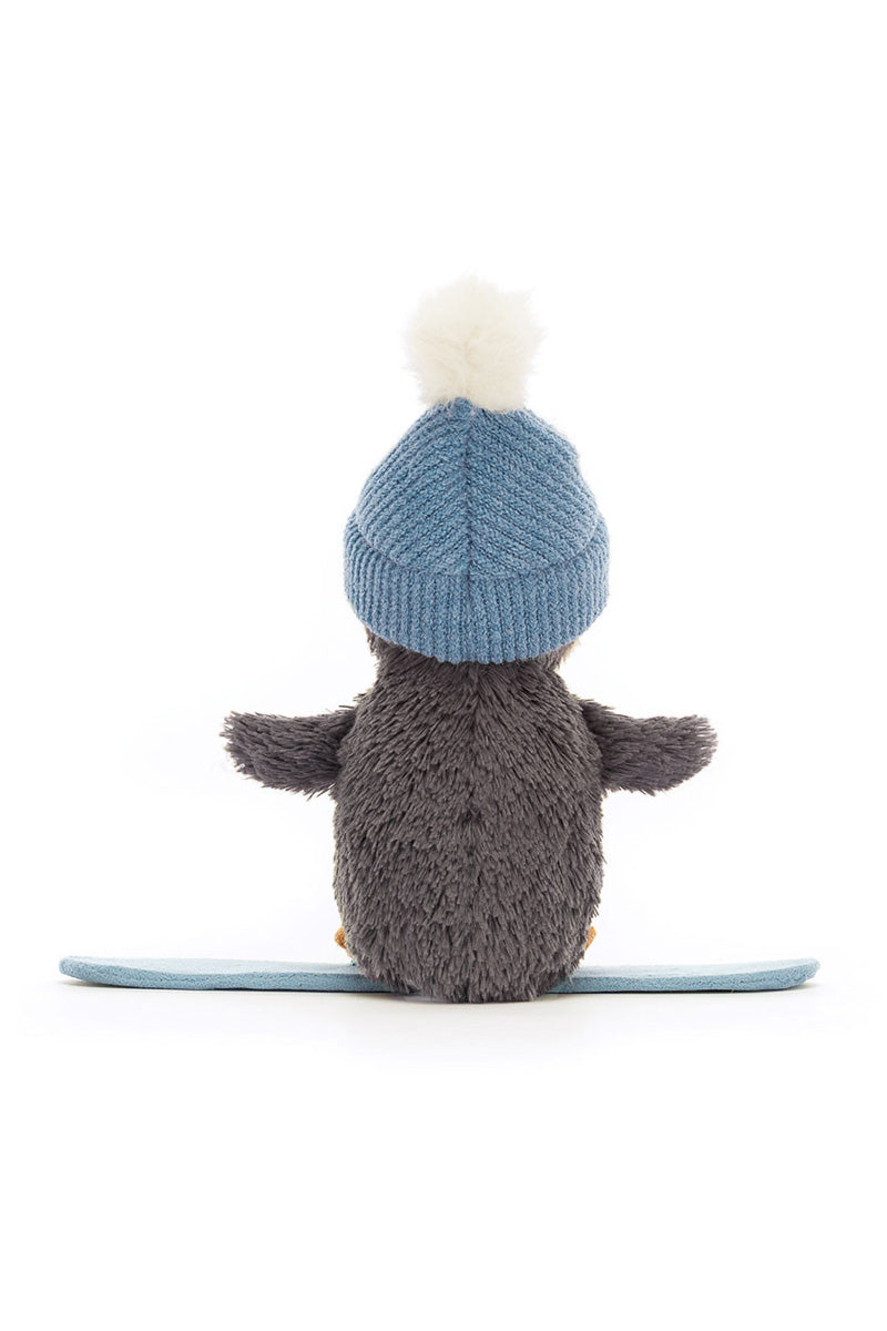Jellycat Peanut Penguin Snowboarding Small