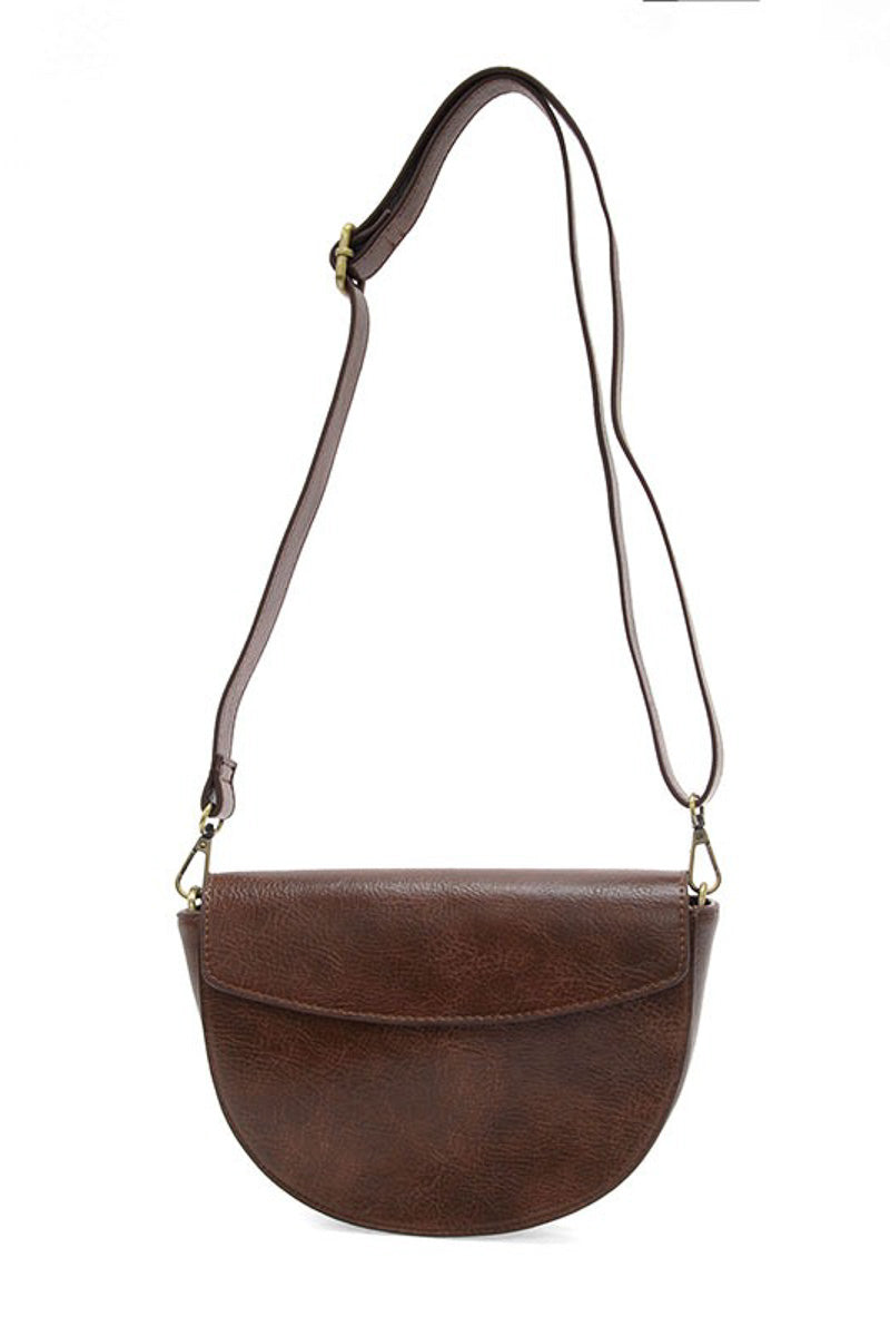 Linda Crescent Crossbody Hickory