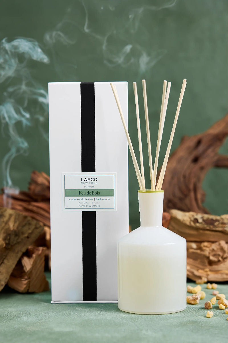 Lafco Classic Reed Diffuser Feu de Bois 6 oz