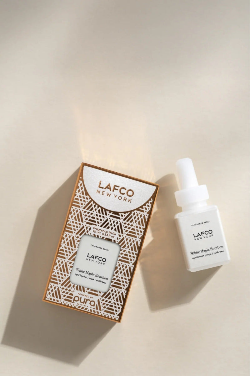 Pura x LAFCO Smart Vial Diffuser Refill White Maple Bourbon