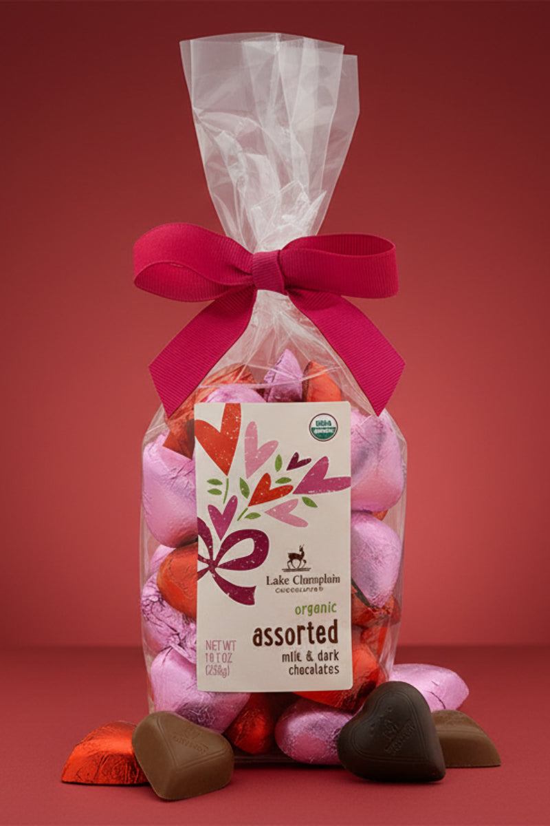 Lake Champlain Chocolates Assorted Valentine Hearts 36 piece