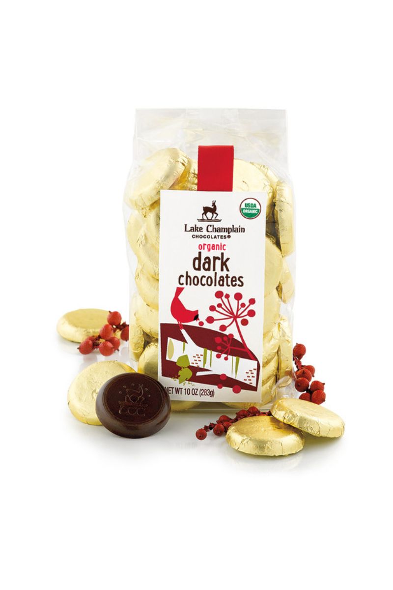 Lake Champlain Holiday Coins Dark Chocolate