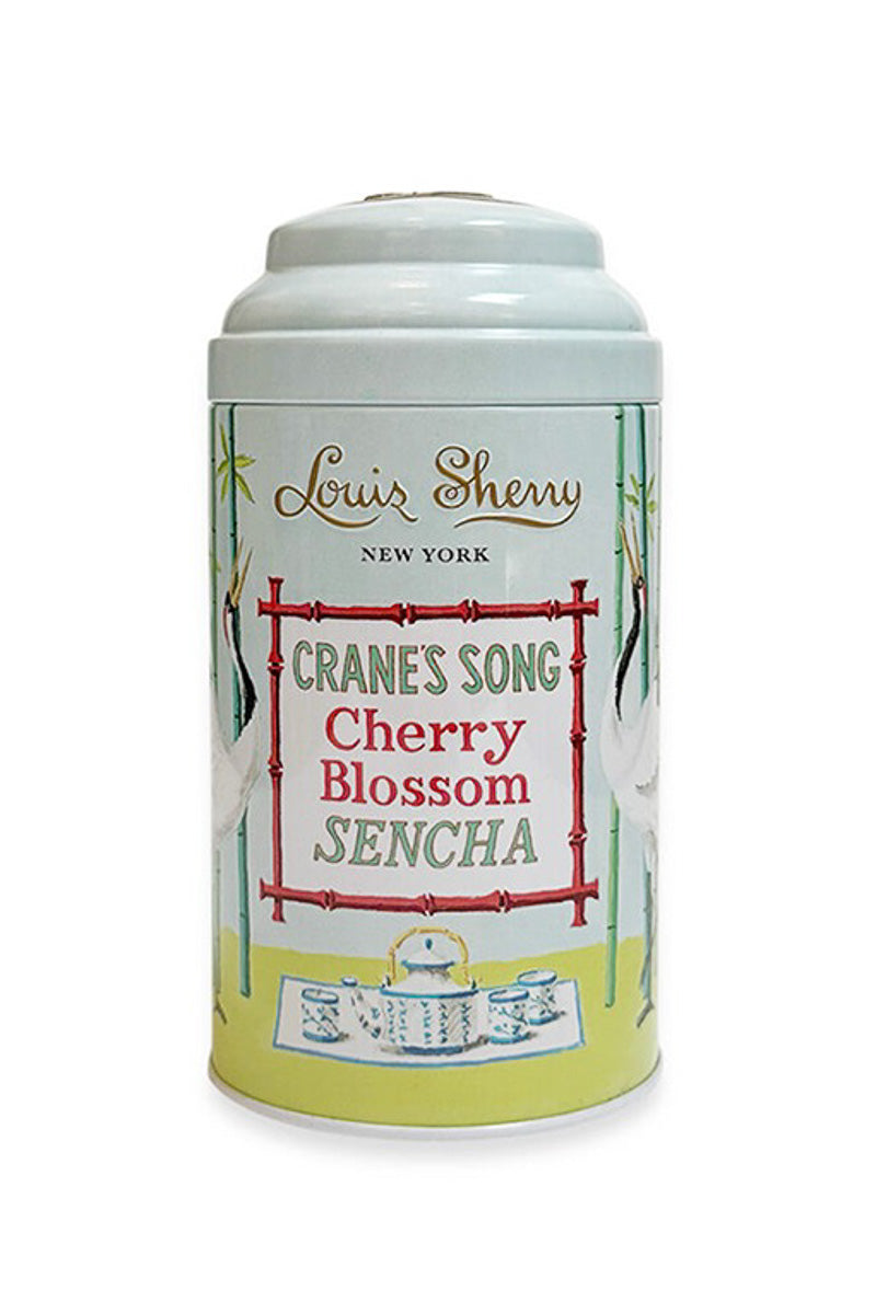 Louis Sherry Crane's Song Kyoto Cherry Rose Green Tea