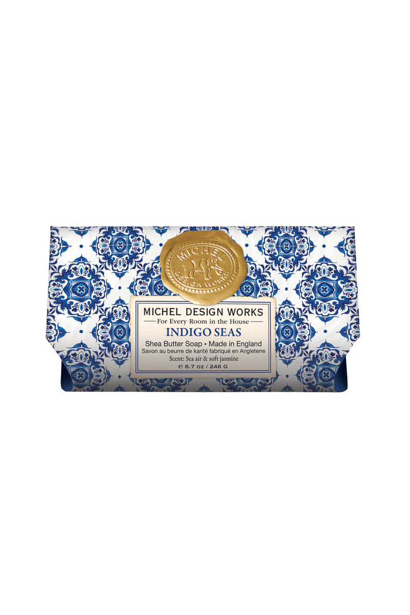 Michel Design Works Indigo Seas Large Bath Soap Bar