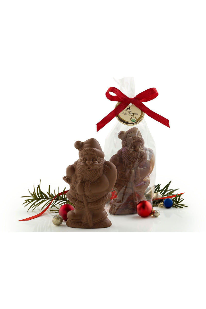 Lake Champlain Christmas Jolly Santa Milk Chocolate