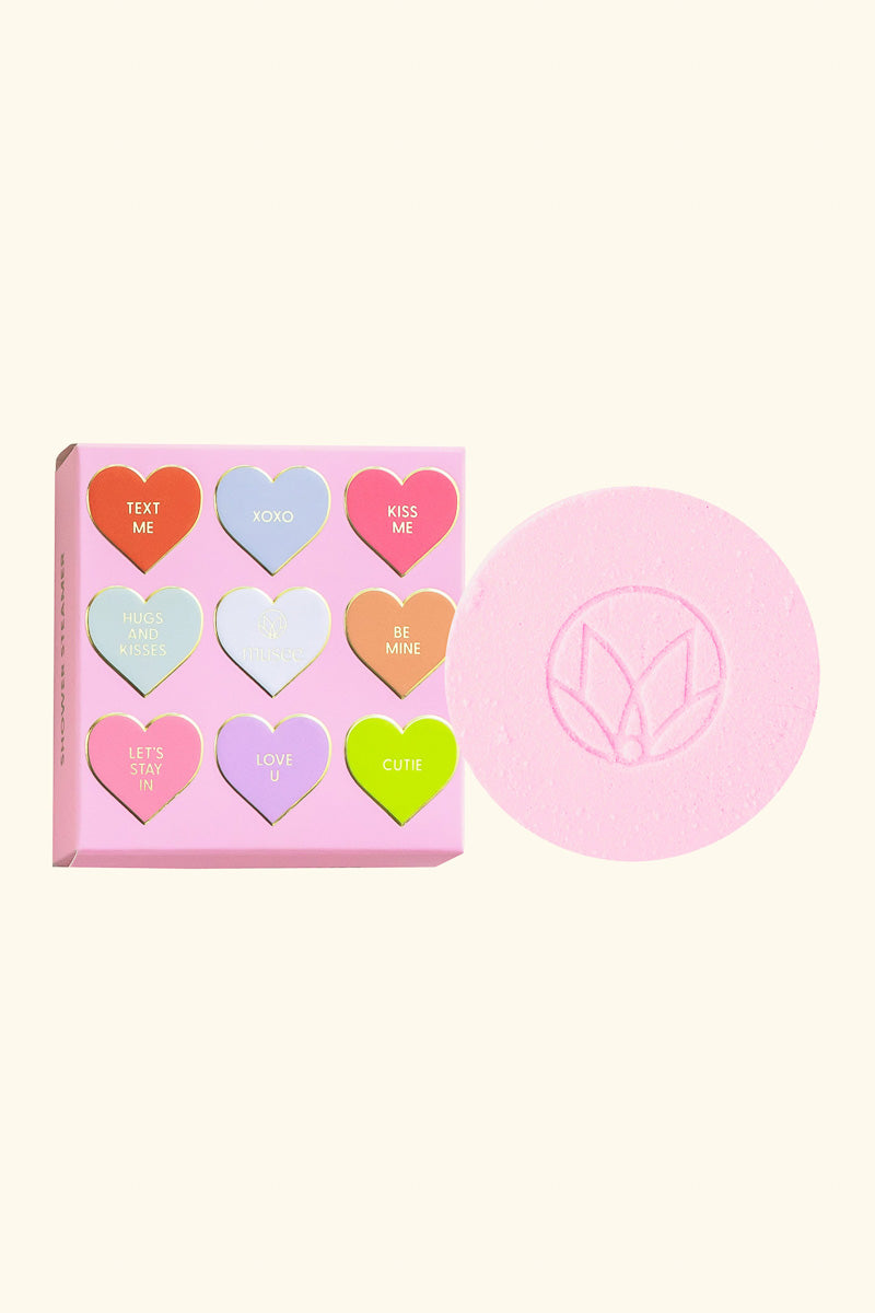 Musee Shower Steamers Candy Heart