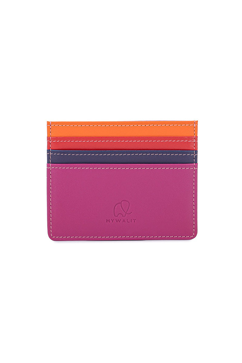 Mywalit Credit Card Holder Sangria Multi
