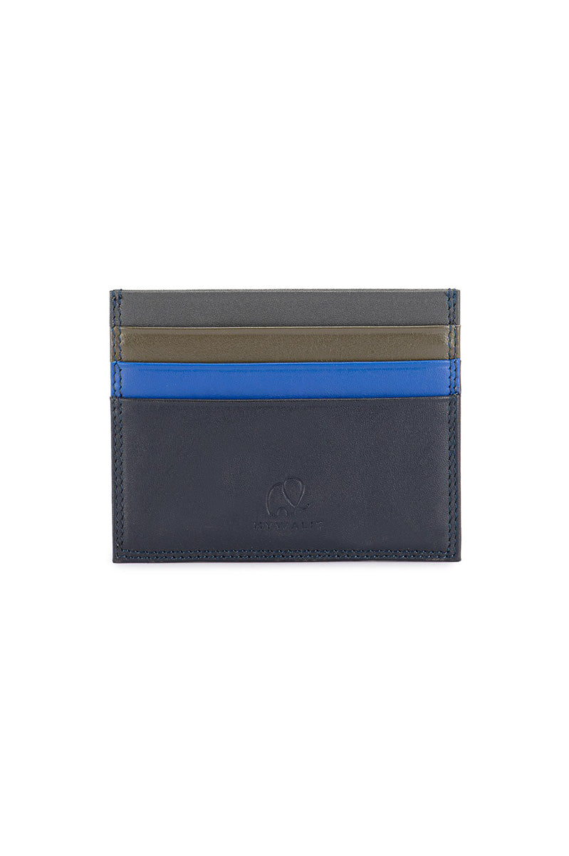 Mywalit RFID Double Sided Credit Card Holder Nappa Midnight