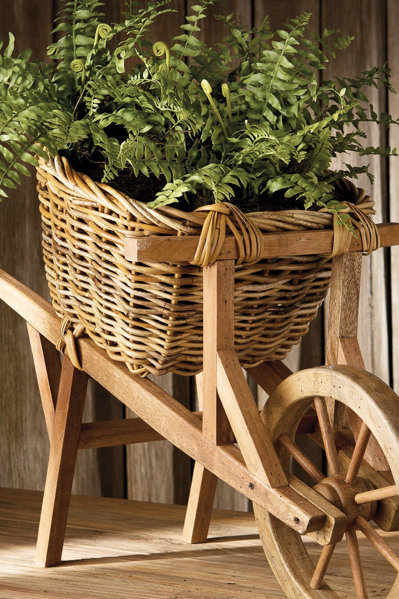 Napa Faux Boston Fern Drop-in 12"