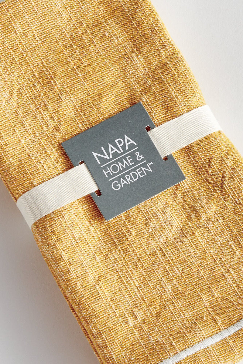 Napa Saffron Dinner Napkins Set of 4