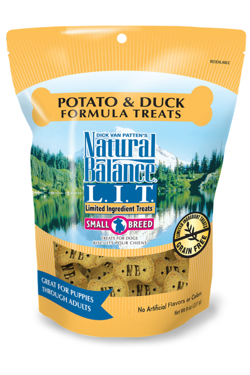 Natural Balance Rewards Crunchy Dog Biscuits 8 oz Duck