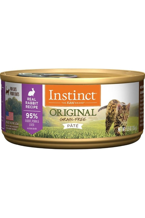 Nature's Variety Canned Cat Food Instinct Rabbit - 3 oz