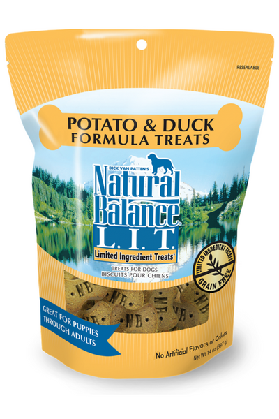 Natural Balance Rewards Crunchy Biscuits With Real Duck 14 oz