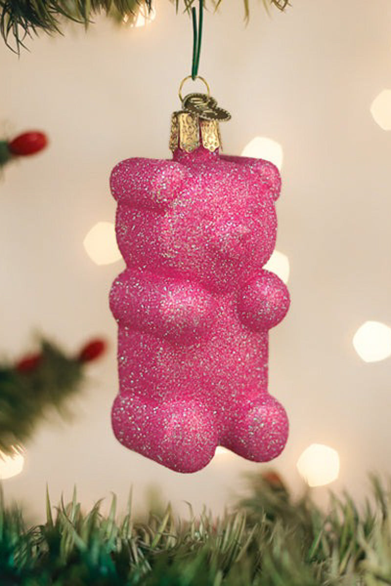 Glistening Jelly Bear Ornament