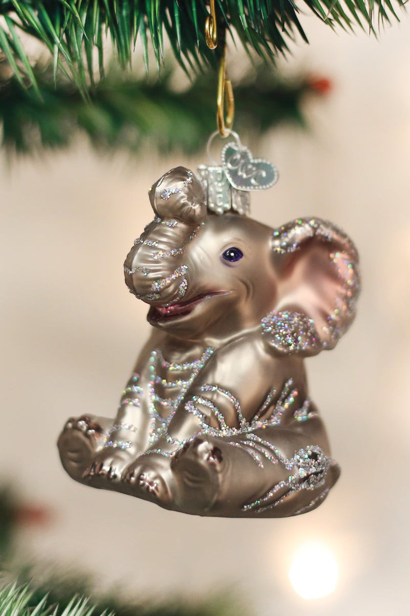 Little Elephant Ornament