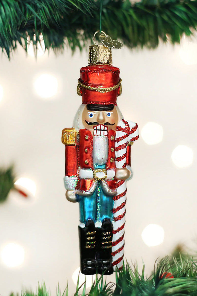 Peppermint Nutcracker Ornament