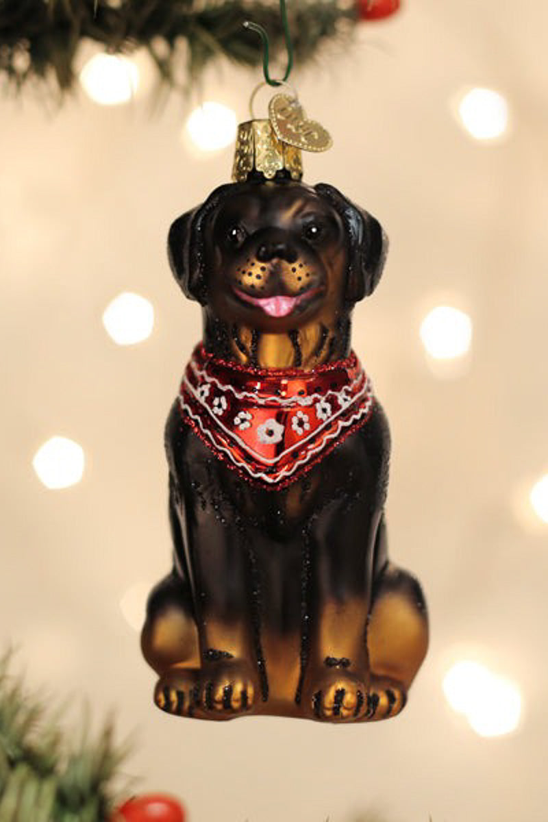 Rottweiler Ornament