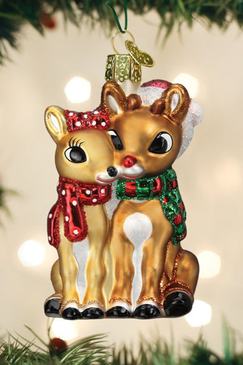 Rudolph And Clarice Ornament