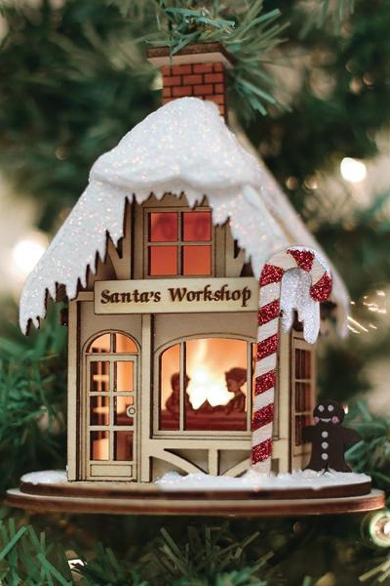 Santa's Workshop Ornament