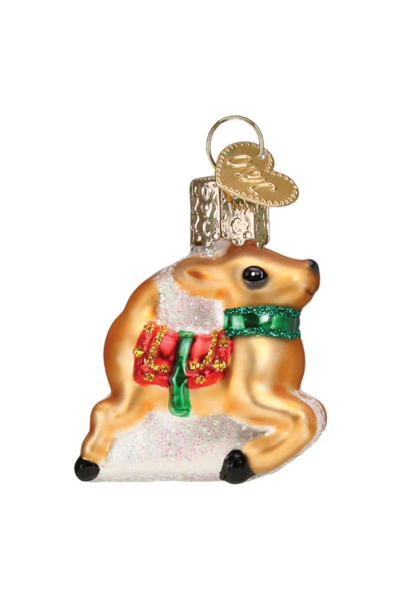 Mini Reindeer Ornament