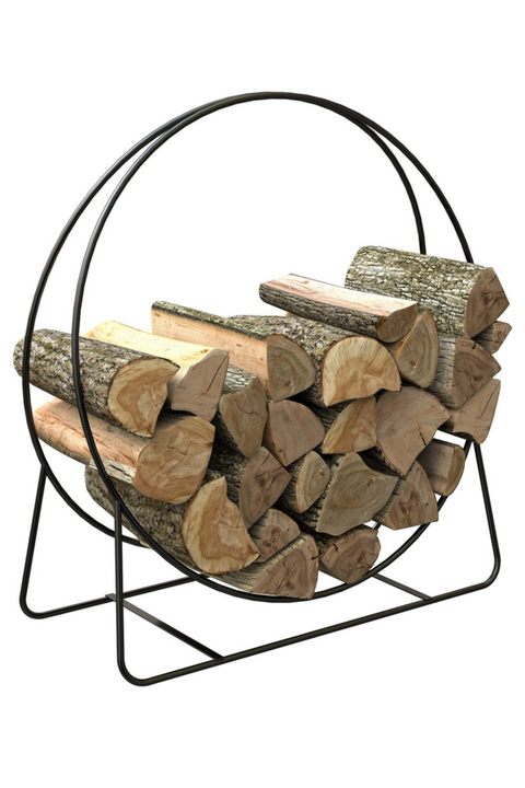 LOG RACK, LOG HOOP IRON 40"