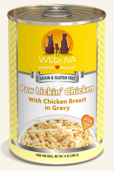 Weruva Paw Lickin' Chicken Canned Dog Food 5.5 oz