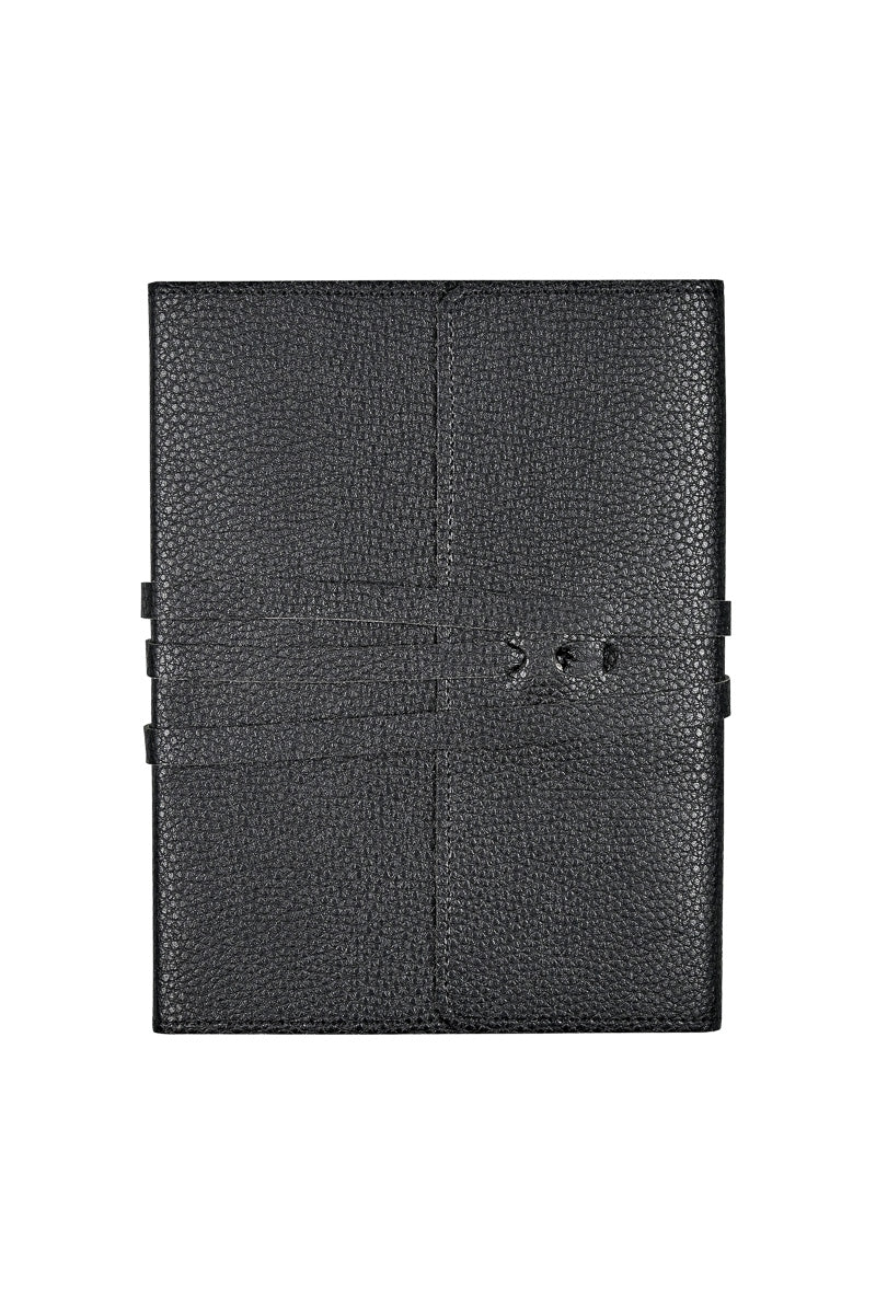 Black Leather Wrap Journal