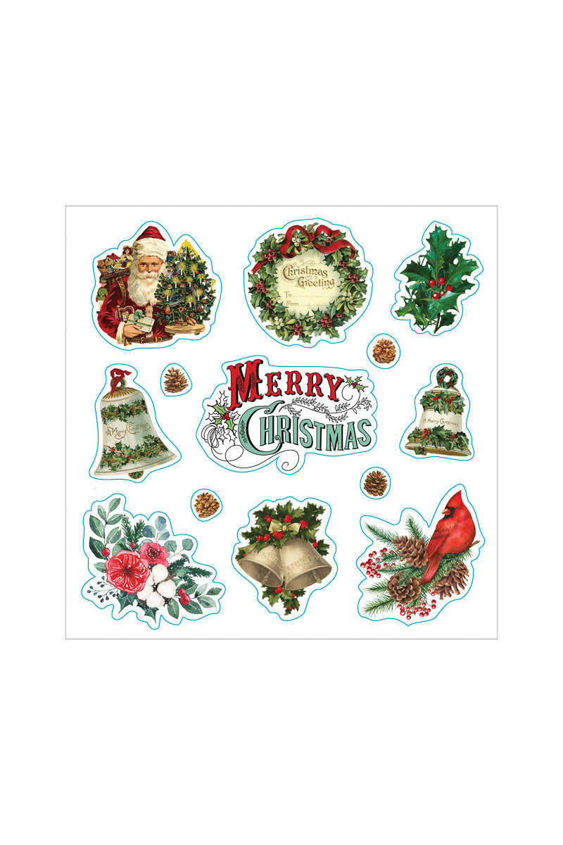 Merry & Bright Christmas! A Festive Sticker Book