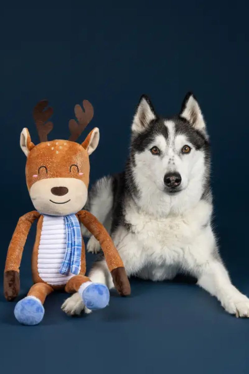 Petshop by Fringe Dashin' Around Reindeer Plush Large