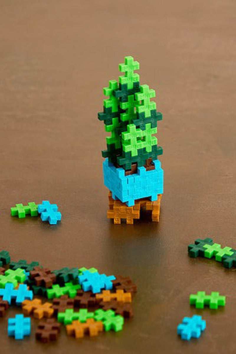 Plus Plus Plant Packet Sassy Snake Plant