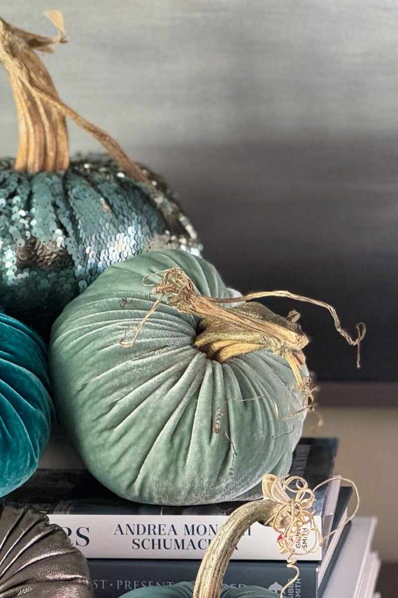 Plush Pumpkin Velvet Pumpkin 4" Lagoon