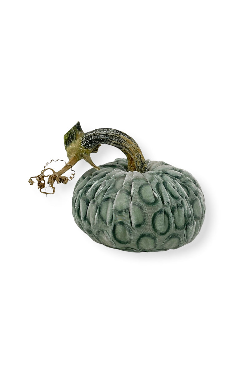 Plush Pumpkin Velvet Pumpkin 4" Pistachio