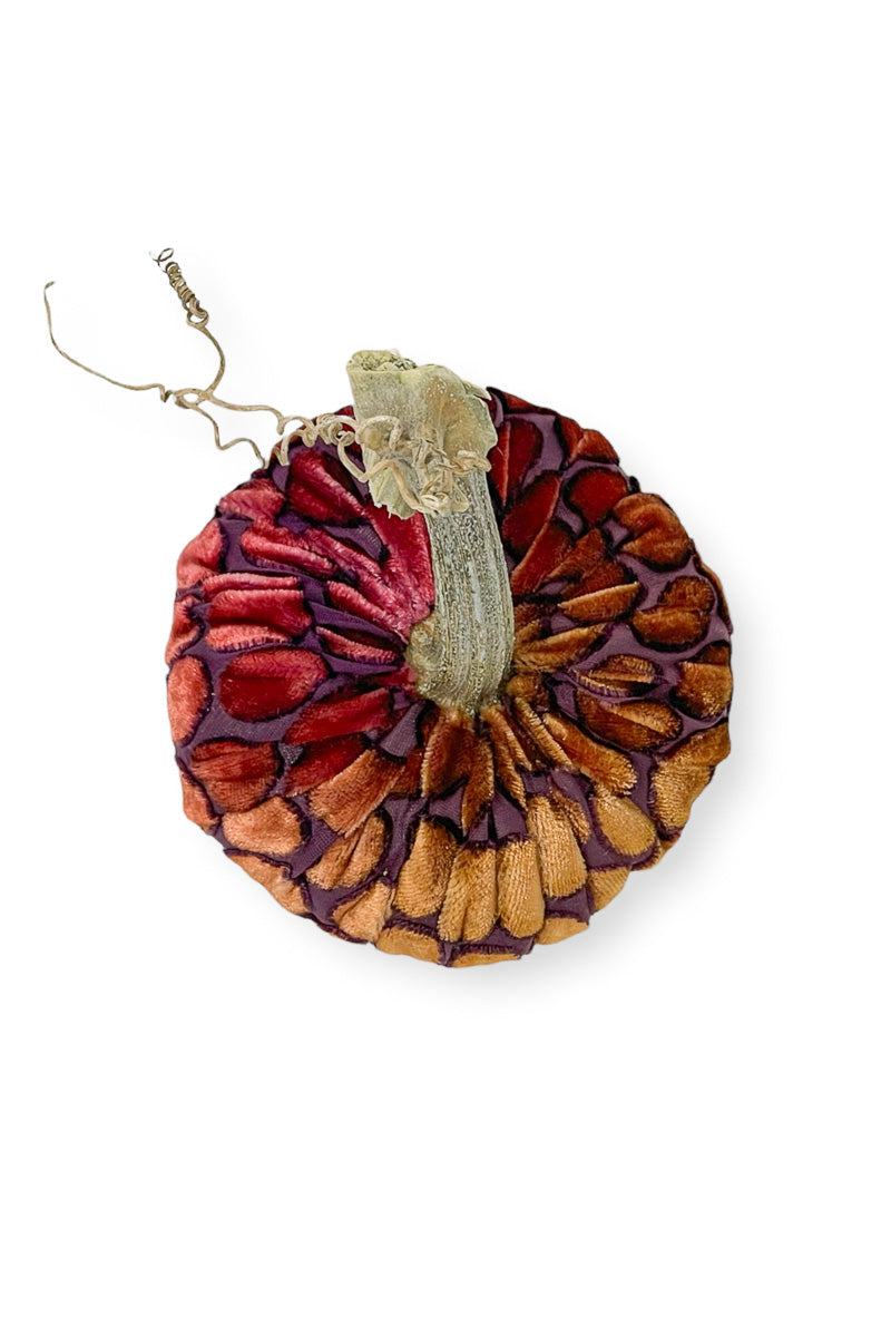 Plush Pumpkin Velvet Pumpkin 5" Wildberry Dot