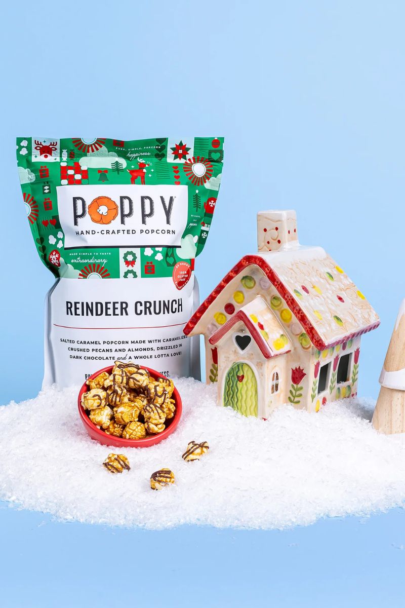 Poppy Hand-Crafted Popcorn Reindeer Crunch