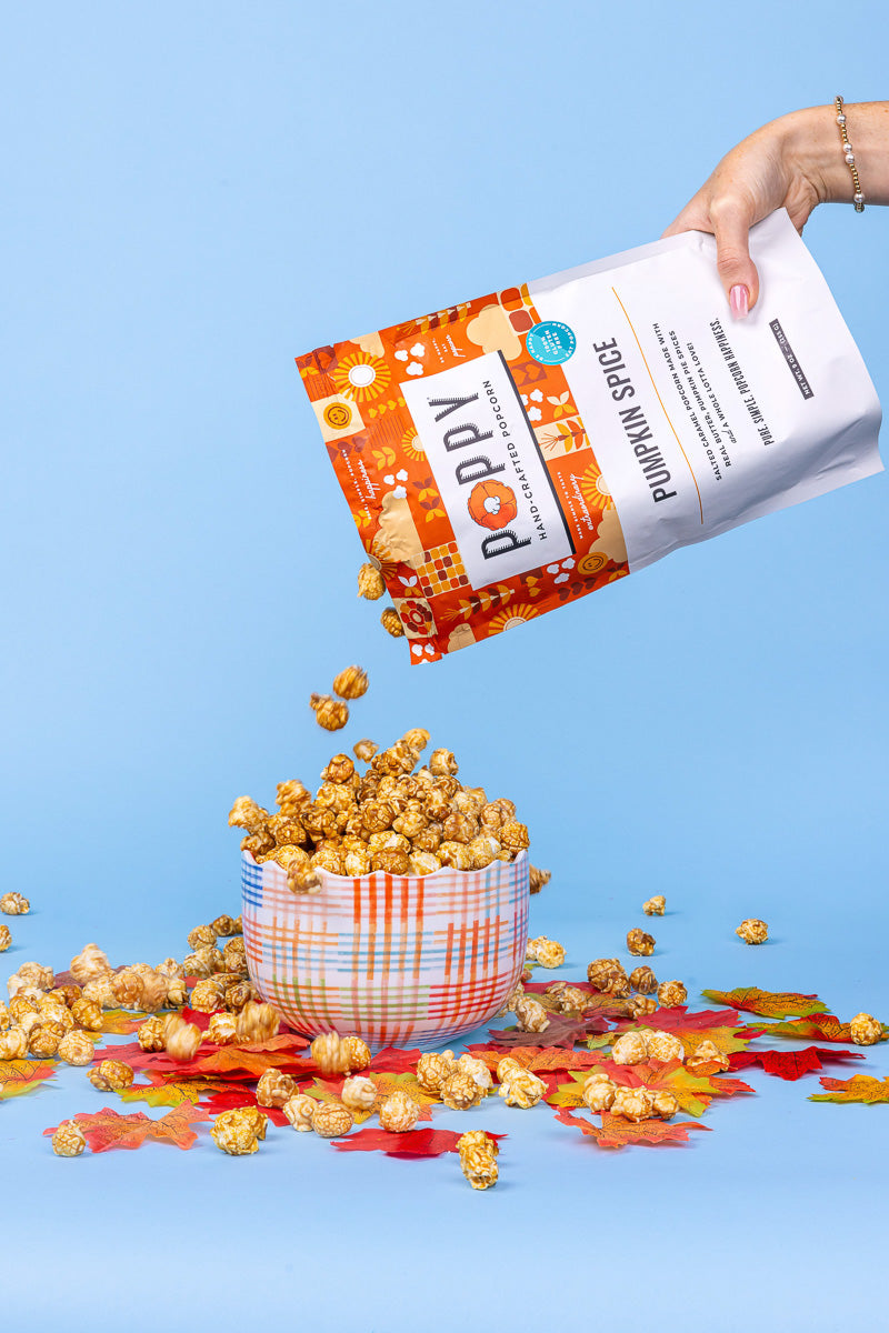 Poppy Hand-Crafted Popcorn Pumpkin Spice