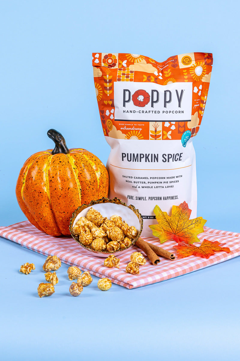 Poppy Hand-Crafted Popcorn Pumpkin Spice