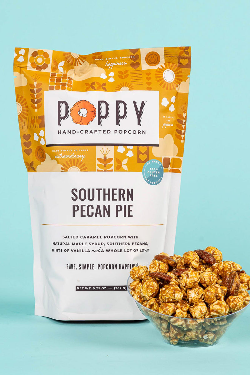 Poppy Hand-Crafted Popcorn Southern Pecan Pie