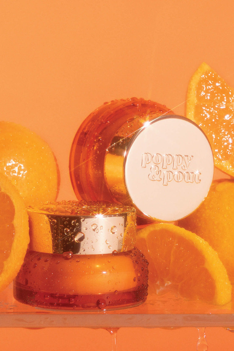 Poppy & Pout Moisturizing Lip Mask Orange Blossom