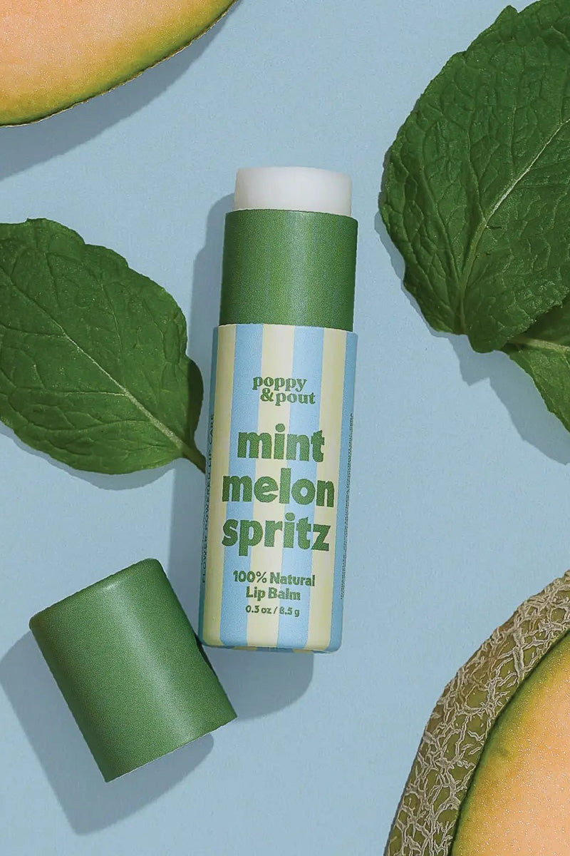 Poppy & Pout Retro Refreshers Lip Balm Mint Melon Spritz