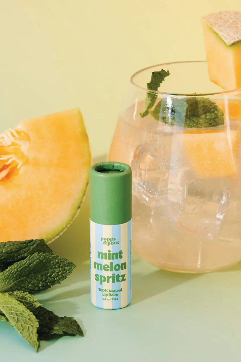 Poppy & Pout Retro Refreshers Lip Balm Mint Melon Spritz