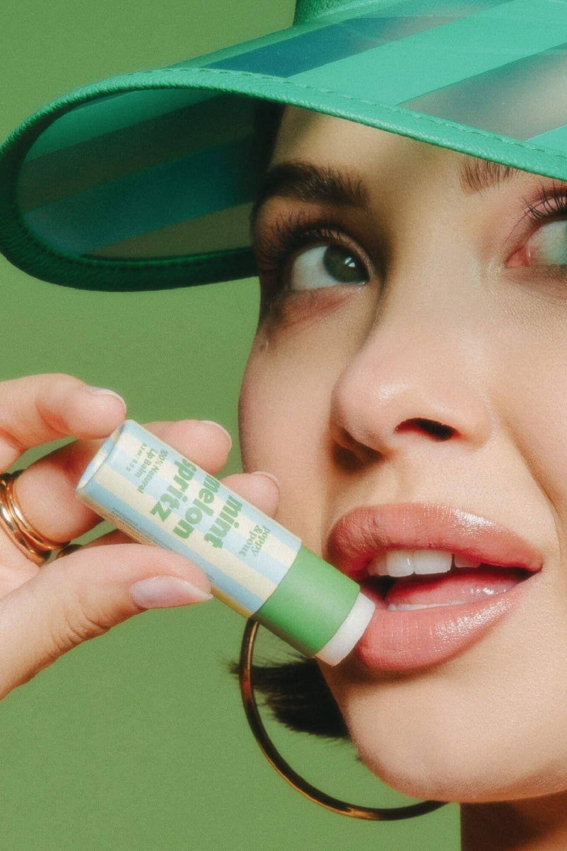Poppy & Pout Retro Refreshers Lip Balm Mint Melon Spritz