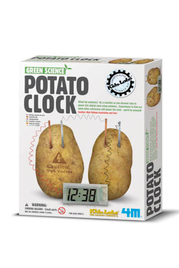 4M Green Science Potato Clock