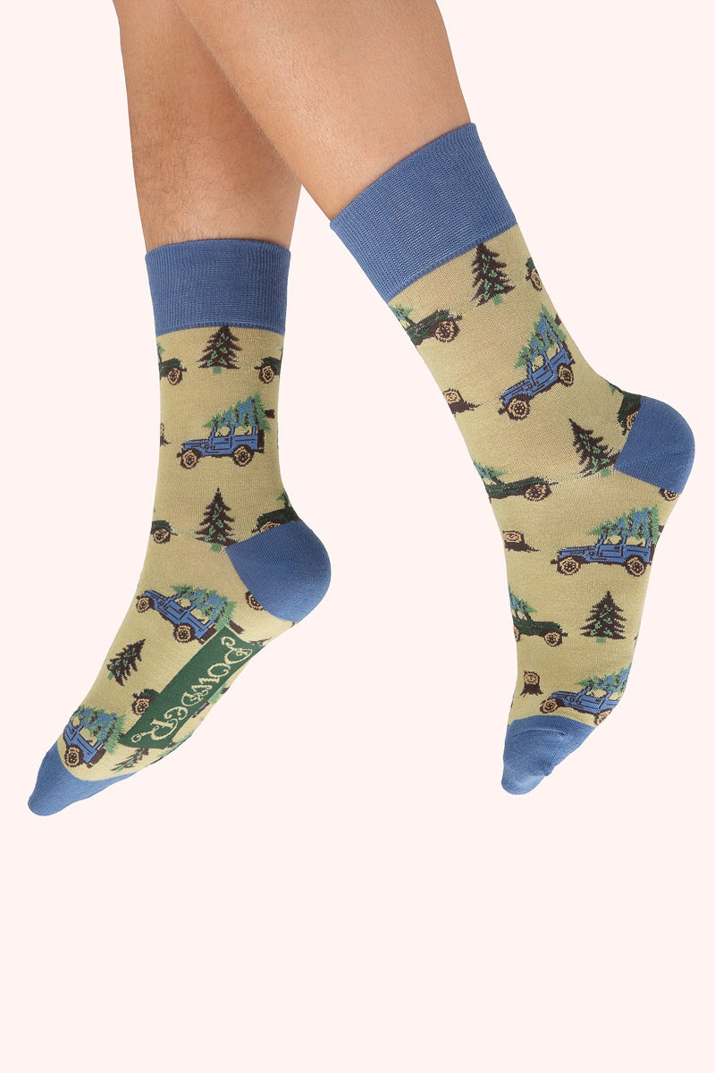 Powder Design Men's Socks Fa la la la Landy