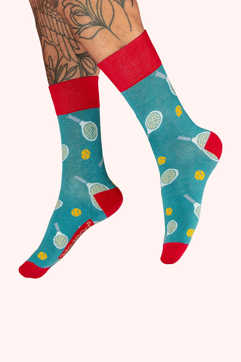 Powder Design Men's Socks Centre Court Teal