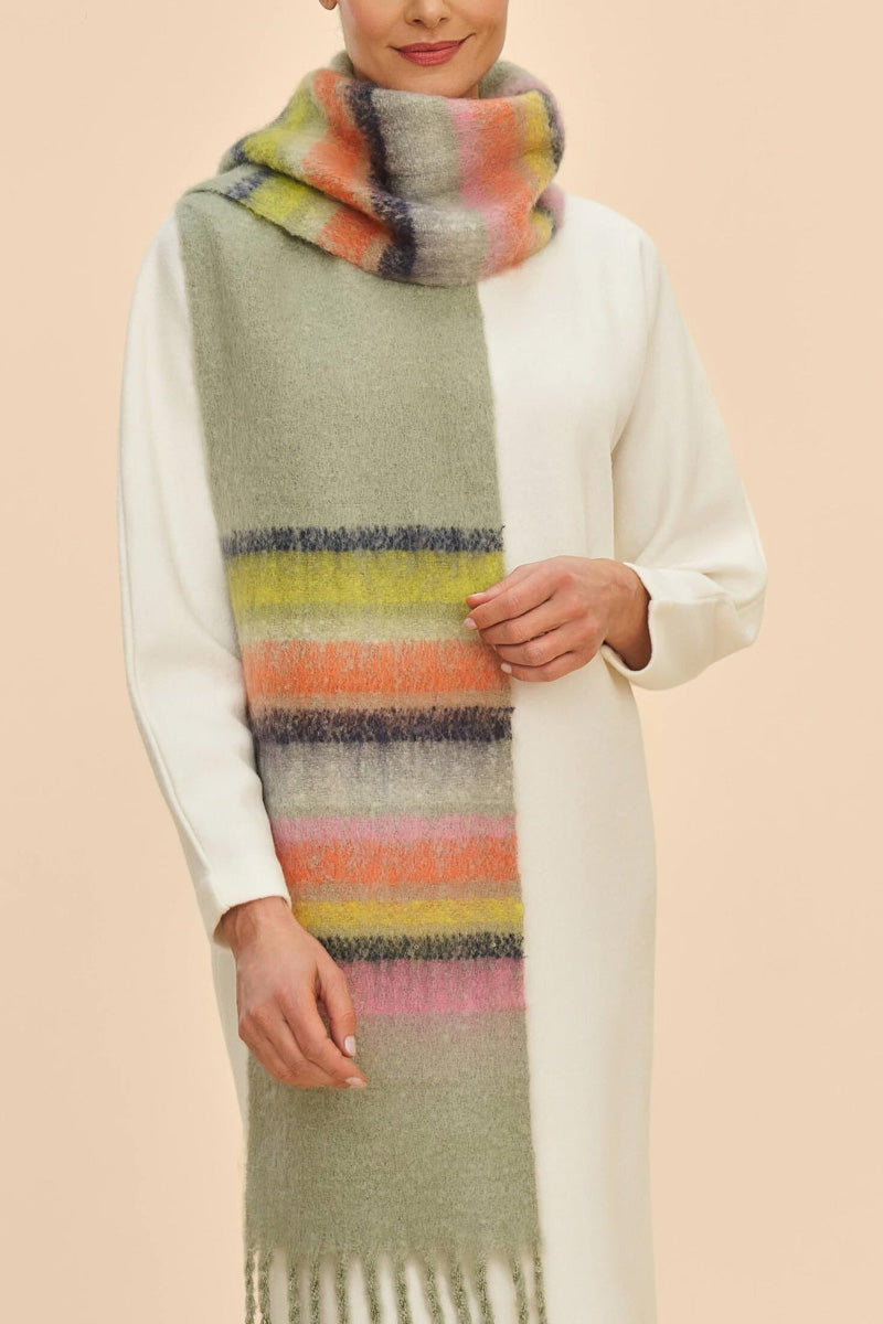 Powder Design Sammy Cosy Scarf Moss